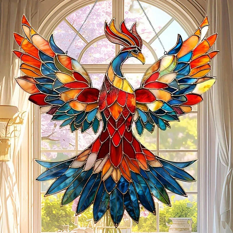 Vibrant Bird-Inspired Sunlight Reflector