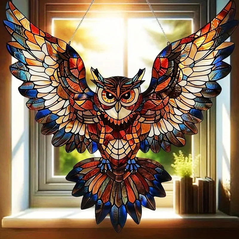 Vibrant Bird-Inspired Sunlight Reflector