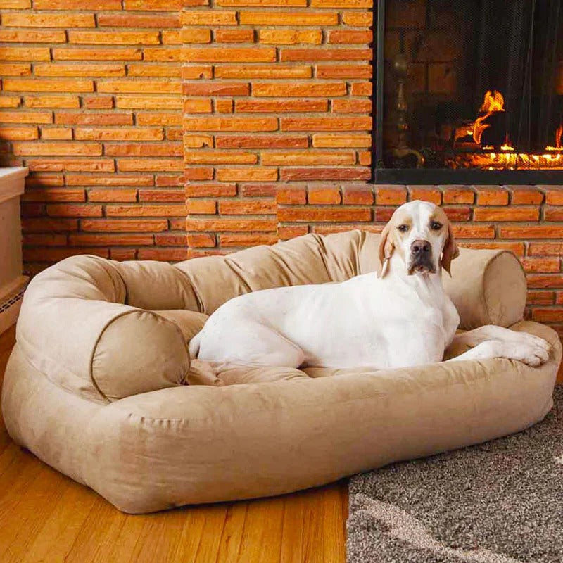 Cozy Comfort Dog Lounge with Supportive Cushioning