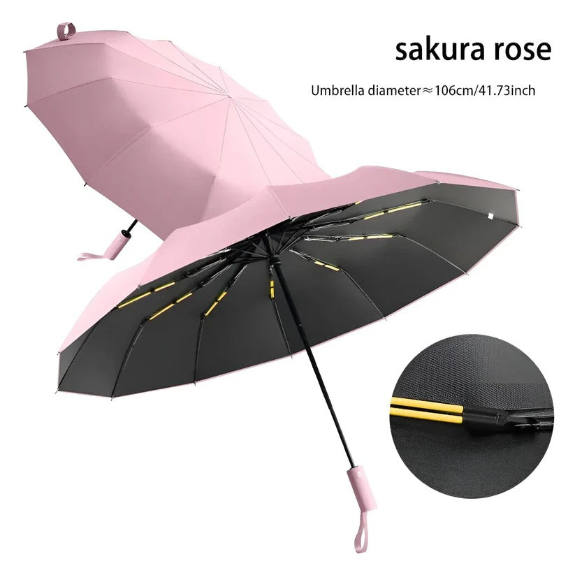 Durable Travel Umbrella with UV Protection