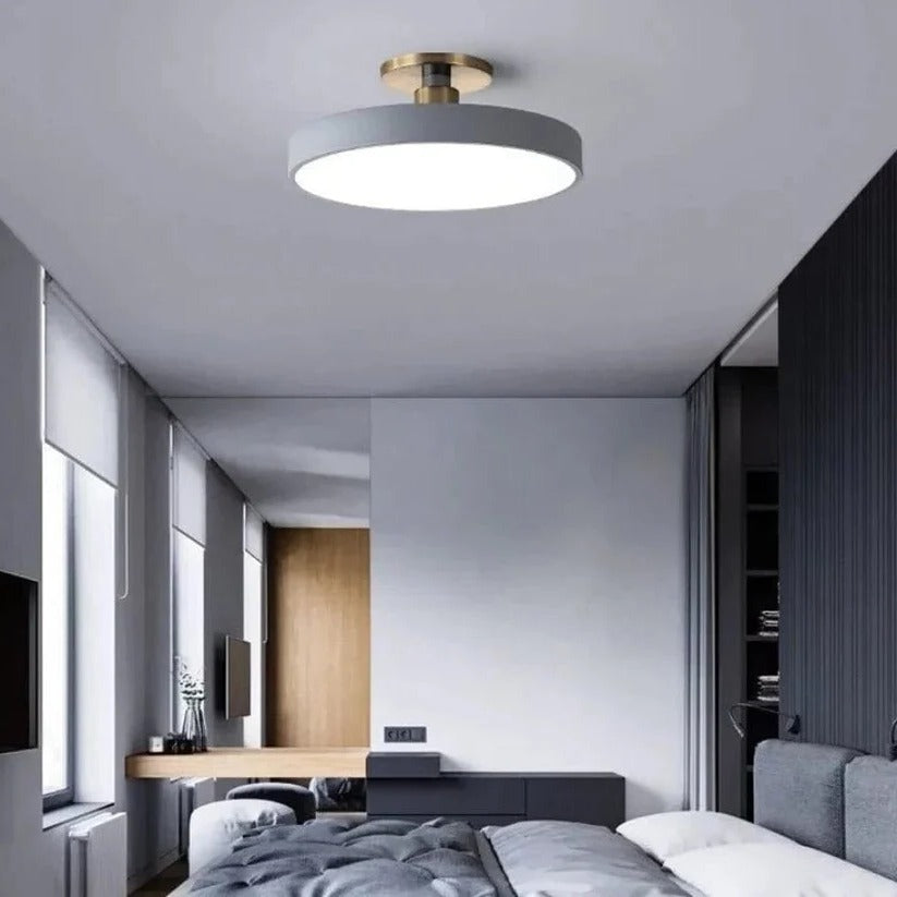 Sleek LED Flush-Mount Ceiling Lamp for Any Room