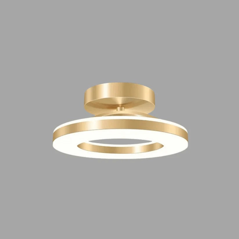 Versatile Round LED Ceiling Light with Adjustable Brightness