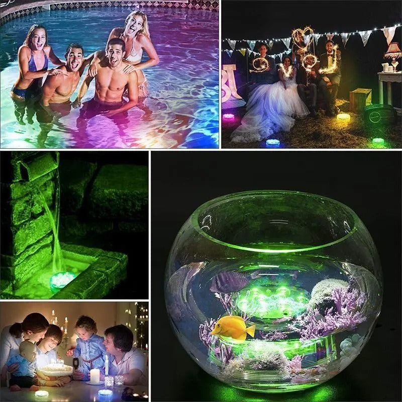 Color-Changing Underwater Lights with Remote Control