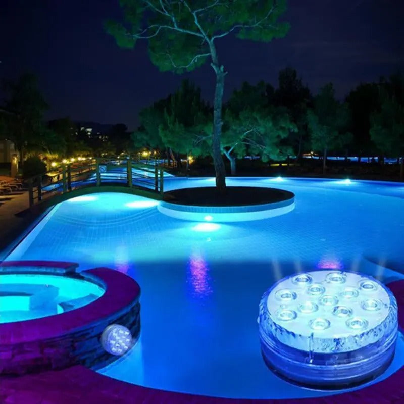 Color-Changing Underwater Lights with Remote Control
