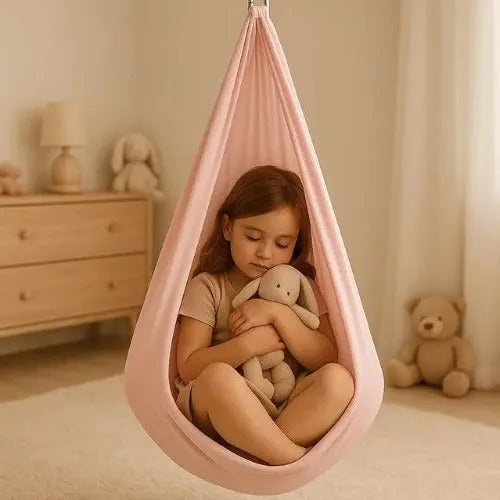 ComfortNest Enclosed Swing for Relaxation Anywhere