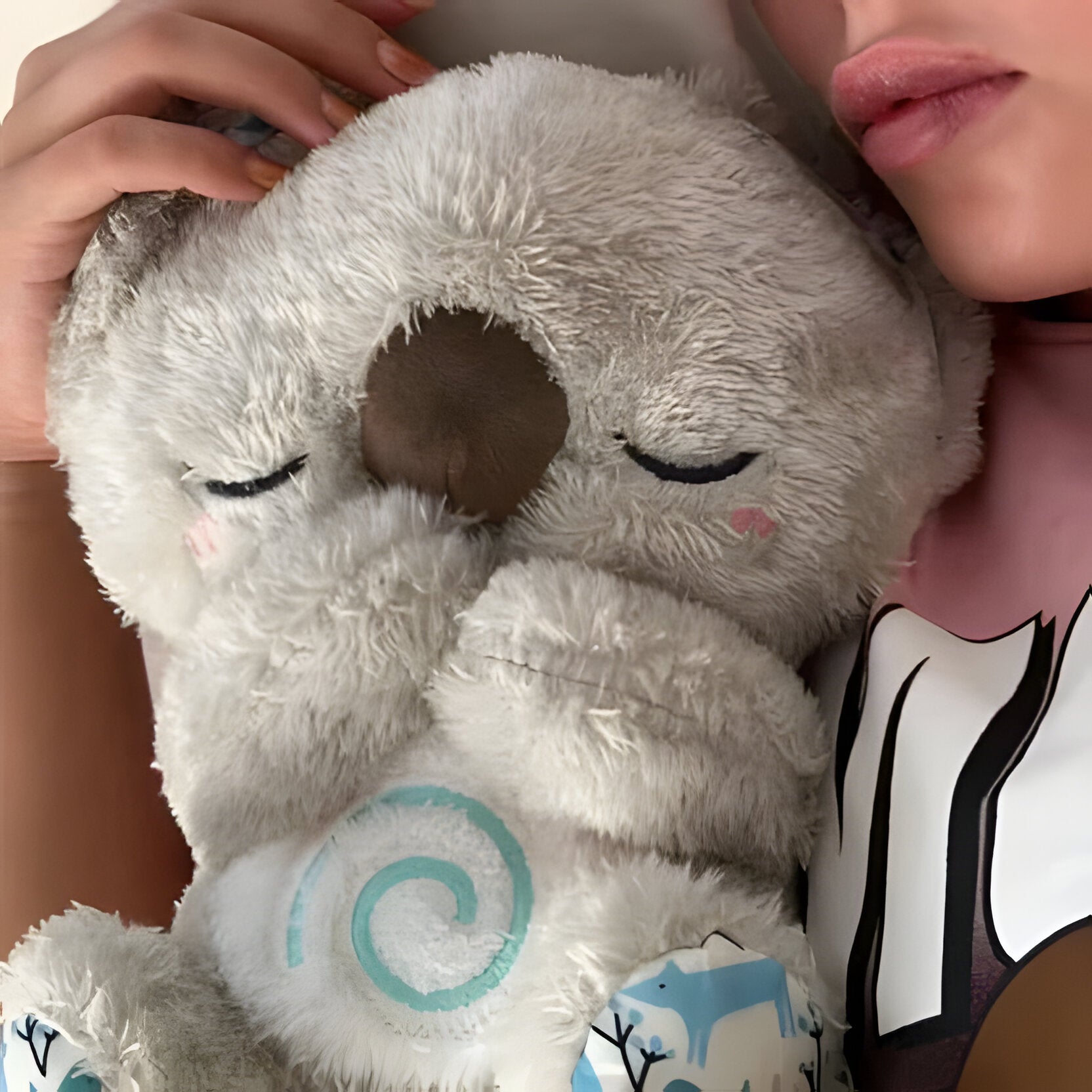 Comforting Plush Companion with Soothing Sounds & Light