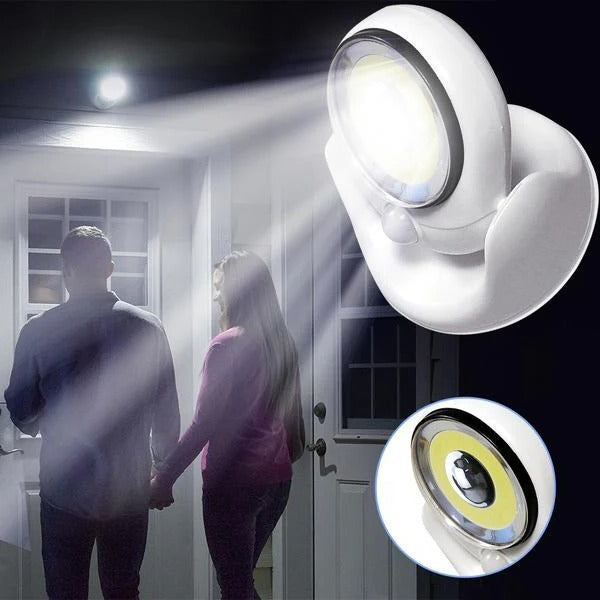 Smart Motion Sensor LED Light with Adjustable Mounting