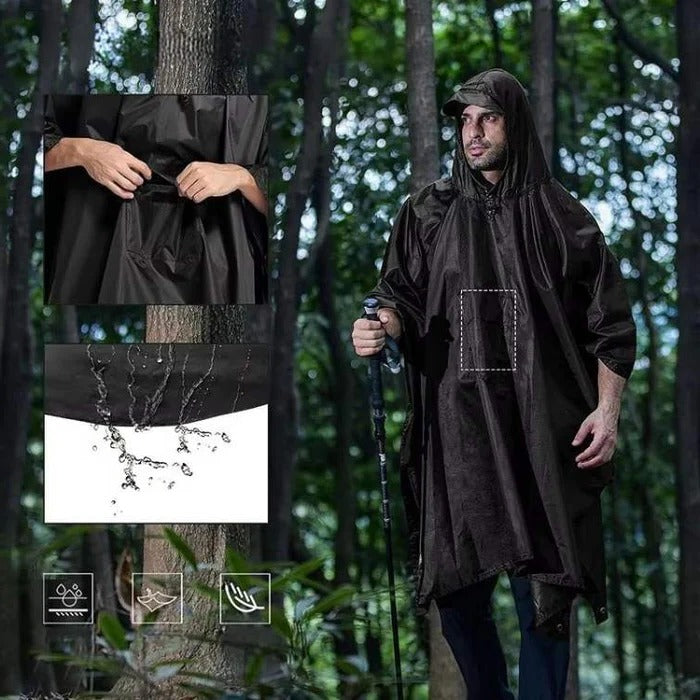 Versatile Rain Shield for All-Weather Adventures