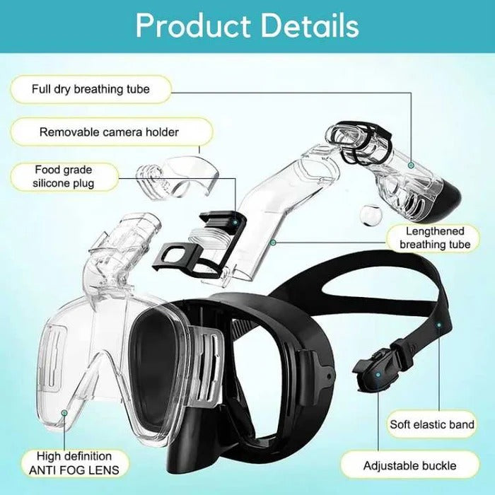 Ultimate Snorkeling Mask for Effortless Breathing