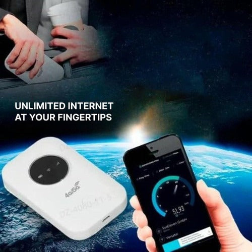 Compact Mobile WiFi Hub for Seamless Internet Anywhere