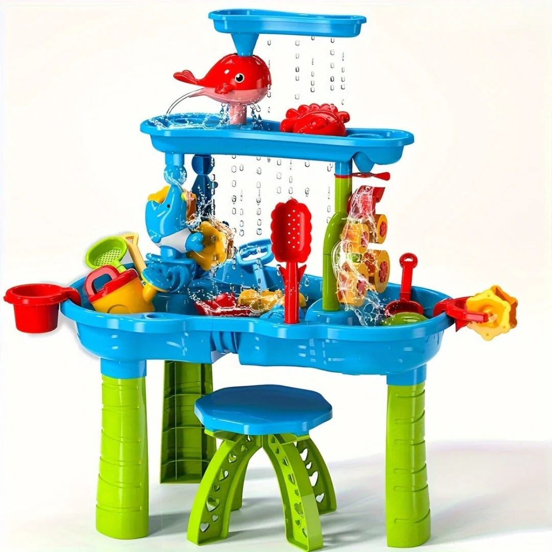 Versatile Sand & Water Play Station for Outdoor Fun