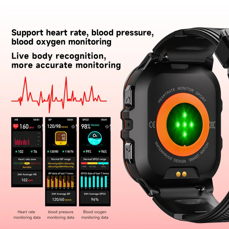 Ultimate Waterproof Fitness Watch for Active Lifestyles