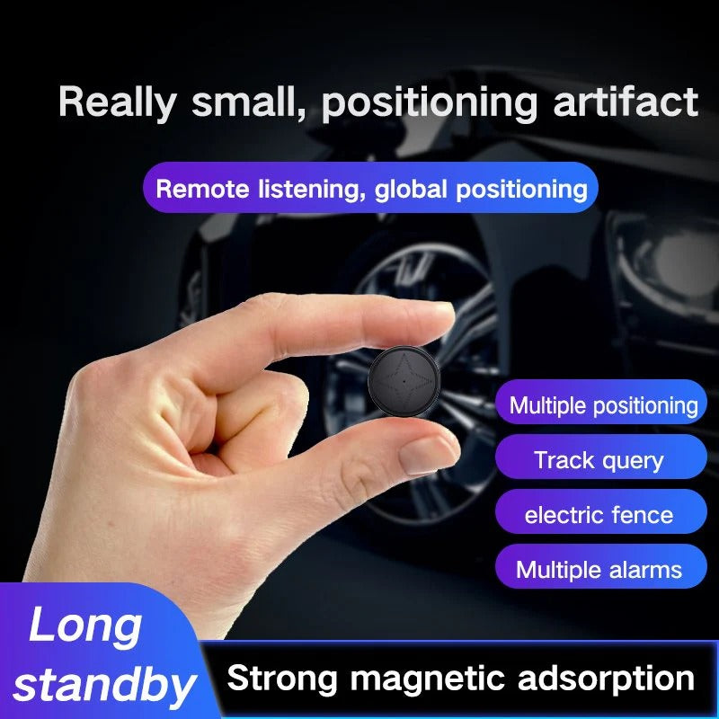 Compact Magnetic GPS Locator for Real-Time Tracking