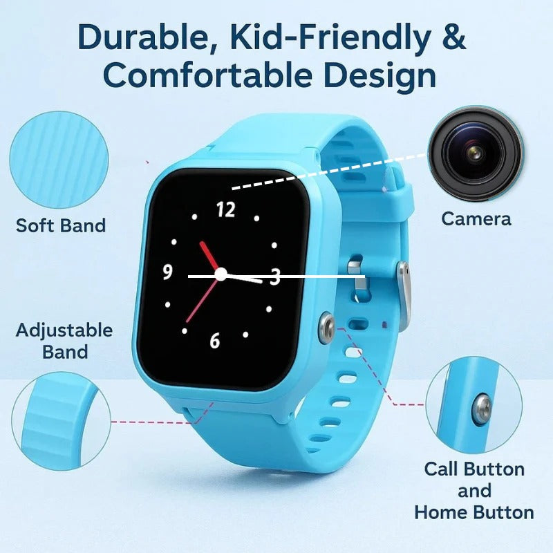 Child Safety GPS Smartwatch with Communication Features