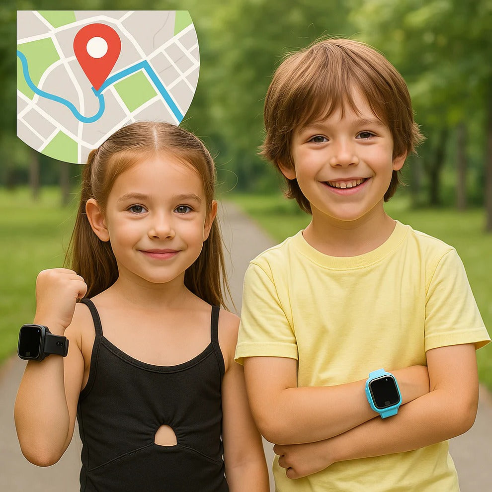 Child Safety GPS Smartwatch with Communication Features