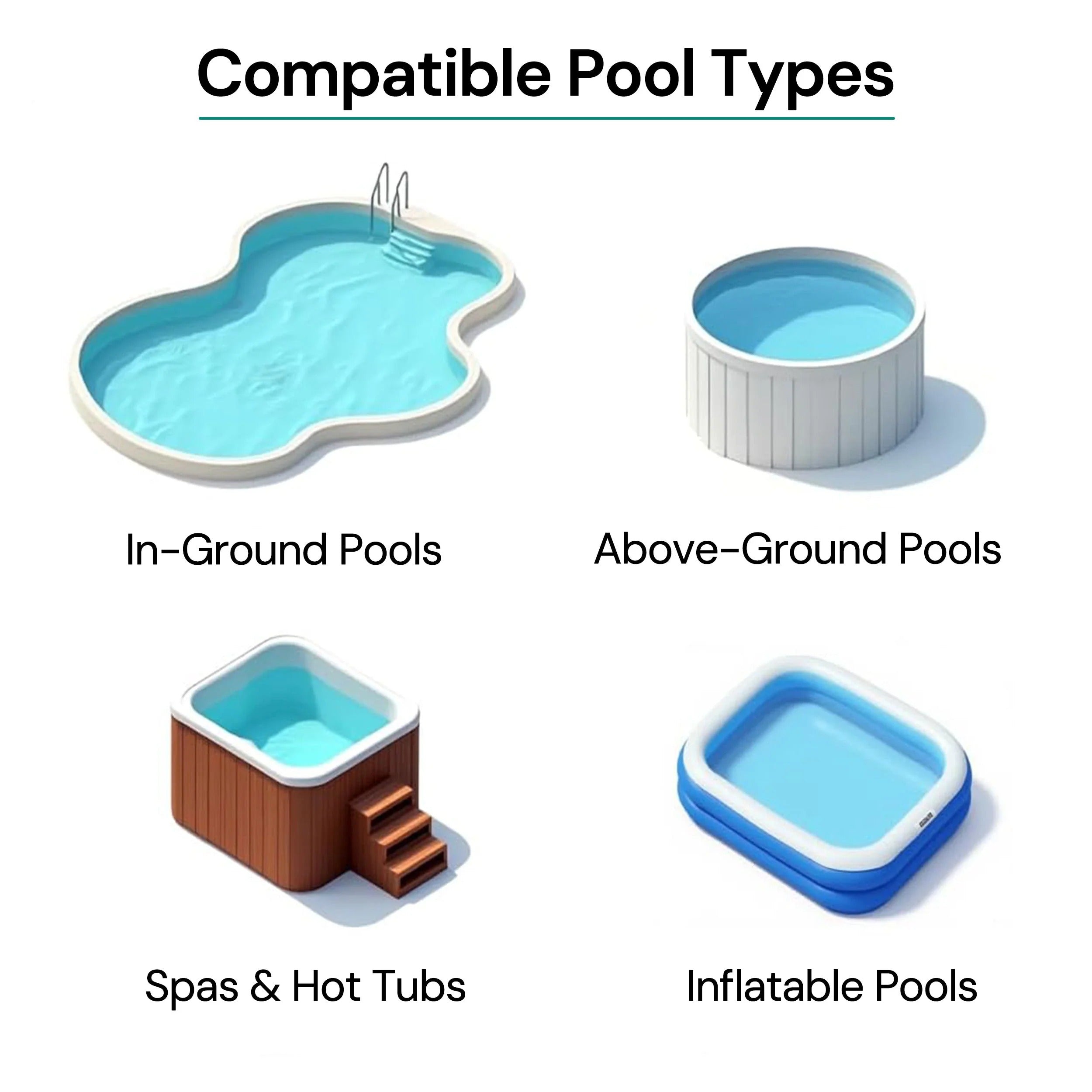 Wireless Pool Cleaning Device for Effortless Maintenance