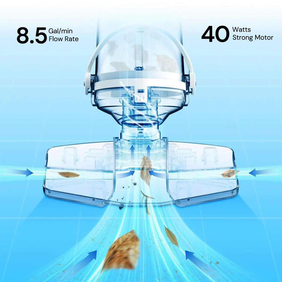 Wireless Pool Cleaning Device for Effortless Maintenance