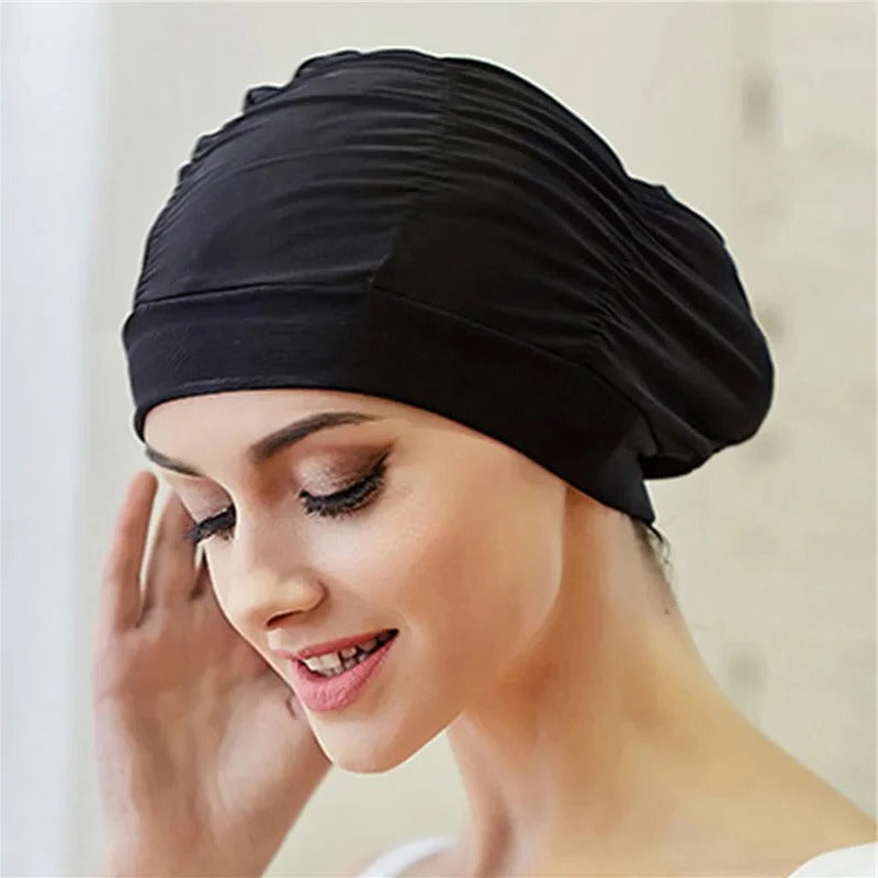 Chic Flexible Swim Cap for Effortless Style