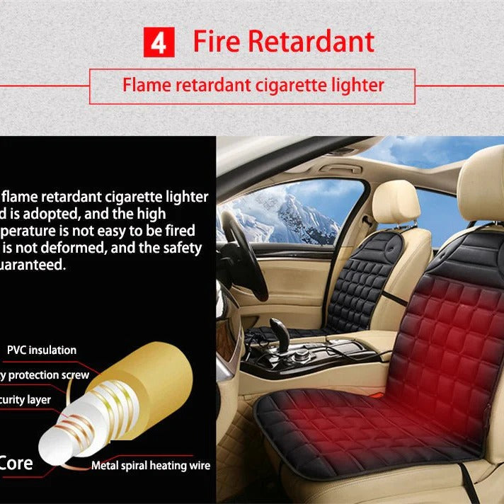 CozyDrive Heated Seat Cover for Cars
