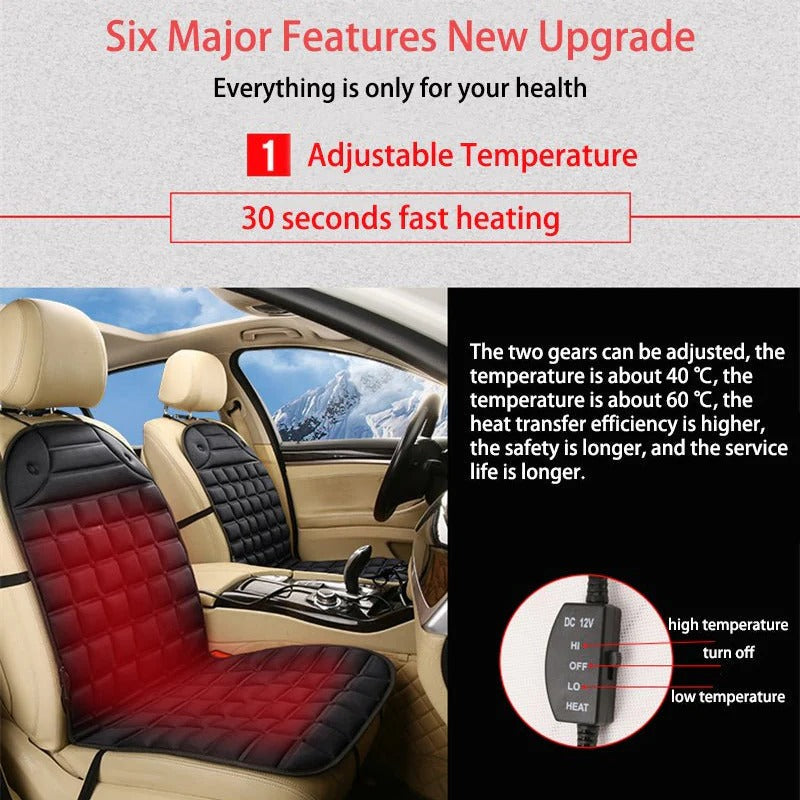CozyDrive Heated Seat Cover for Cars