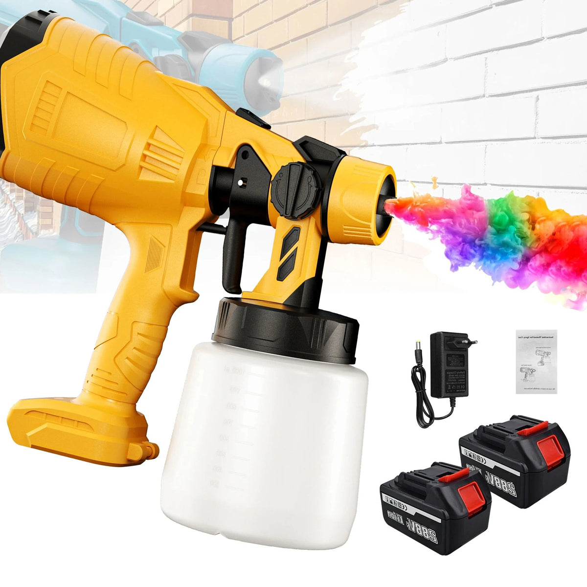 Wireless Paint Applicator for Effortless Finishing