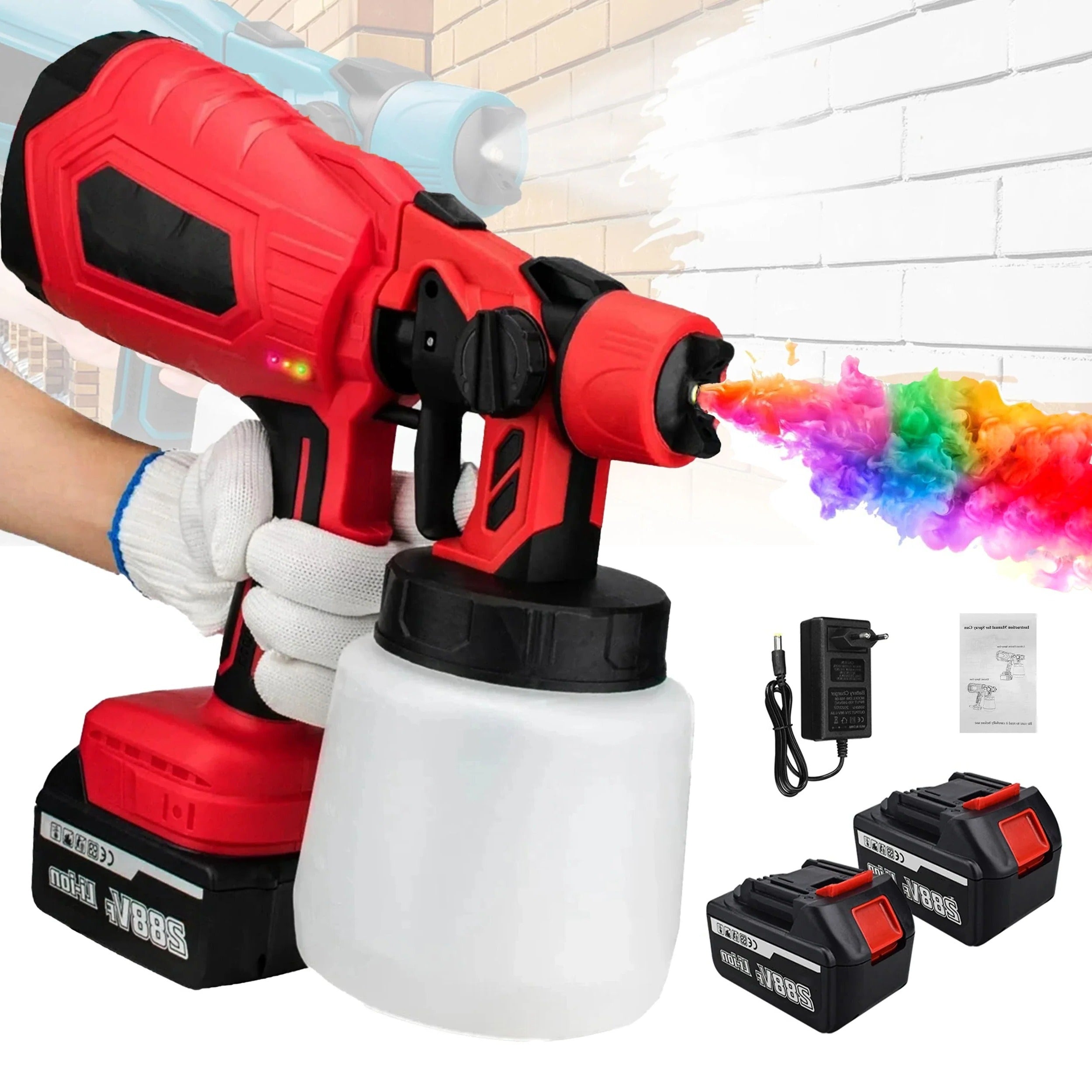 Wireless Paint Applicator for Effortless Finishing