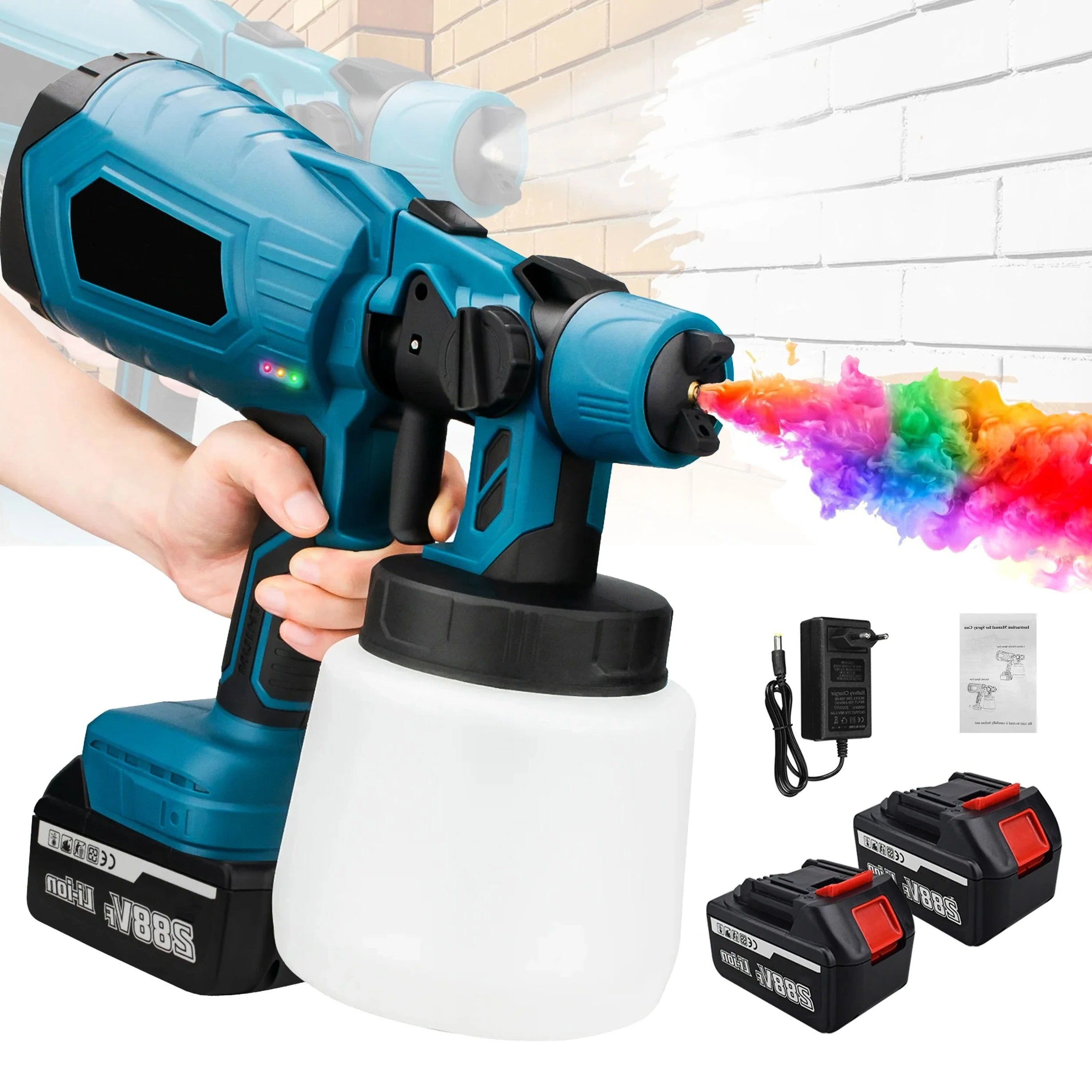 Wireless Paint Applicator for Effortless Finishing