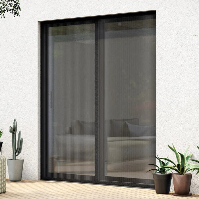 Insect-Blocking Magnetic Door Screen