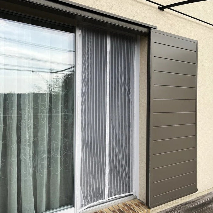 Insect-Blocking Magnetic Door Screen