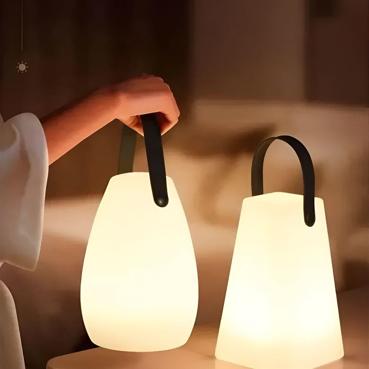 Portable Waterproof LED Lamp for Indoor and Outdoor Use