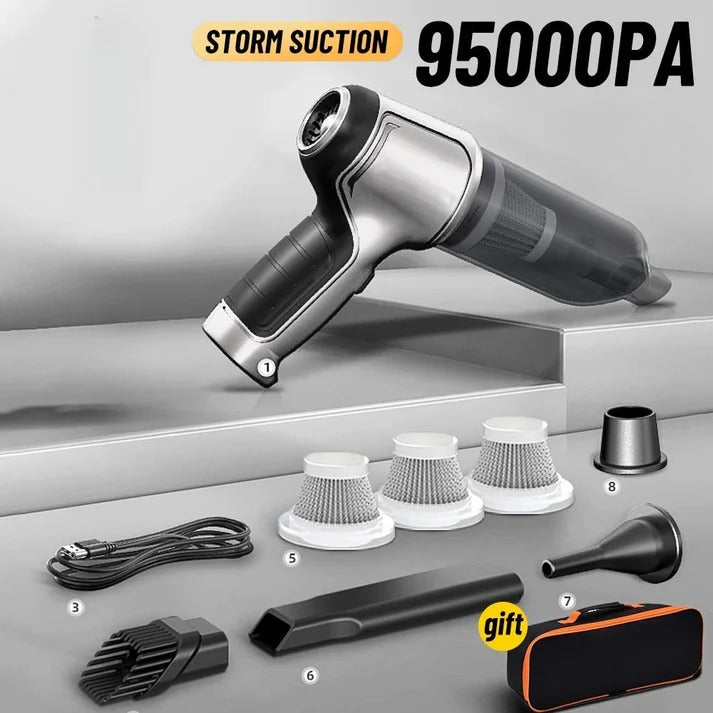 Portable High-Performance Vacuum for Home and Vehicle