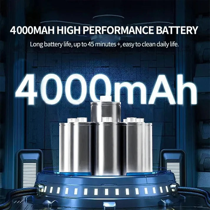 Portable High-Performance Vacuum for Home and Vehicle