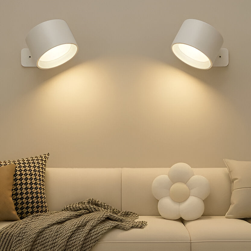 Versatile Rechargeable Wall Light with 360° Flexibility