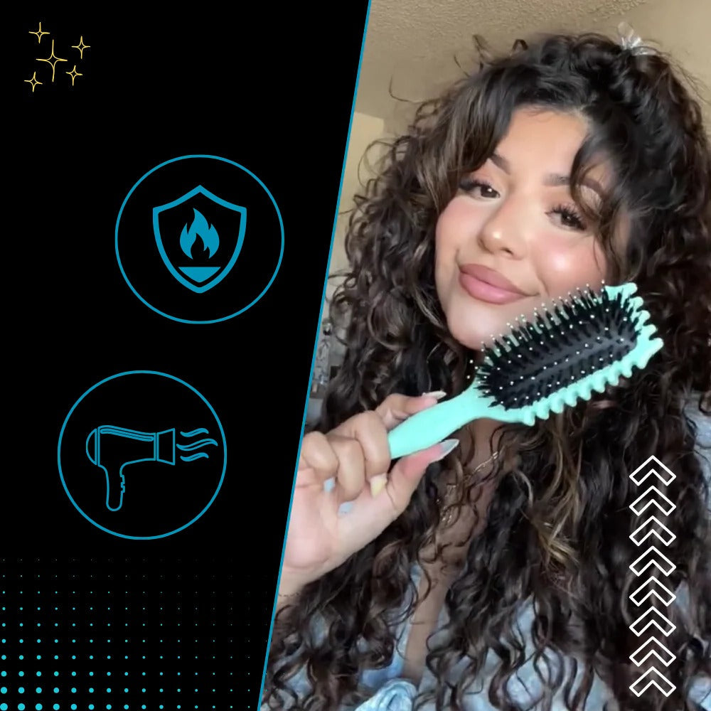 Ultimate Curl Shaping Brush for Effortless Styling