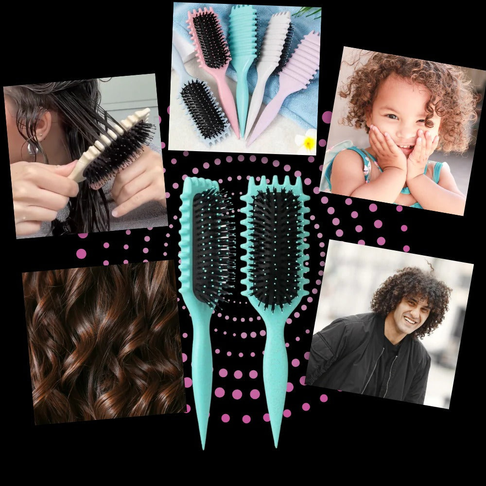 Ultimate Curl Shaping Brush for Effortless Styling