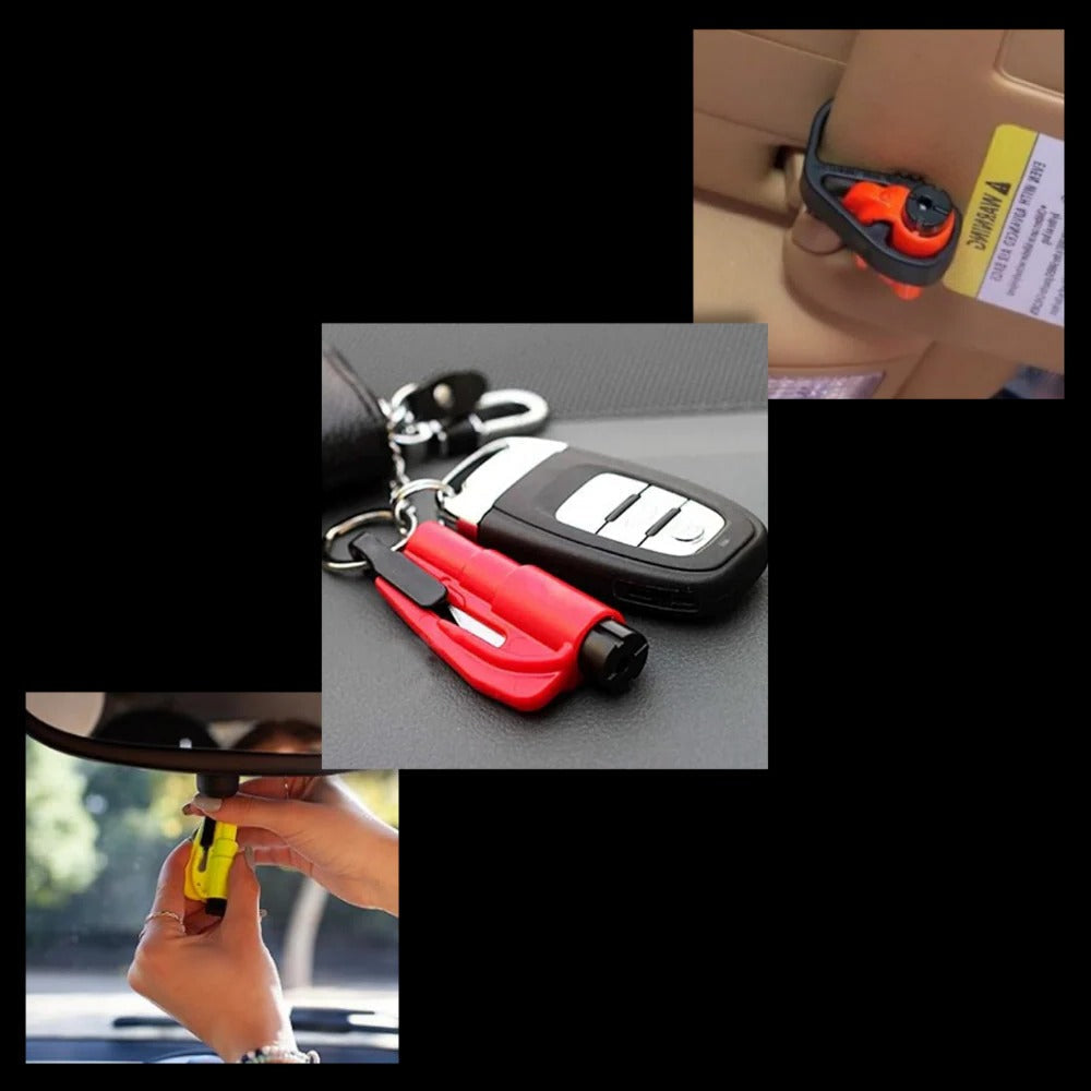 Ultimate 2-in-1 Vehicle Escape Tool