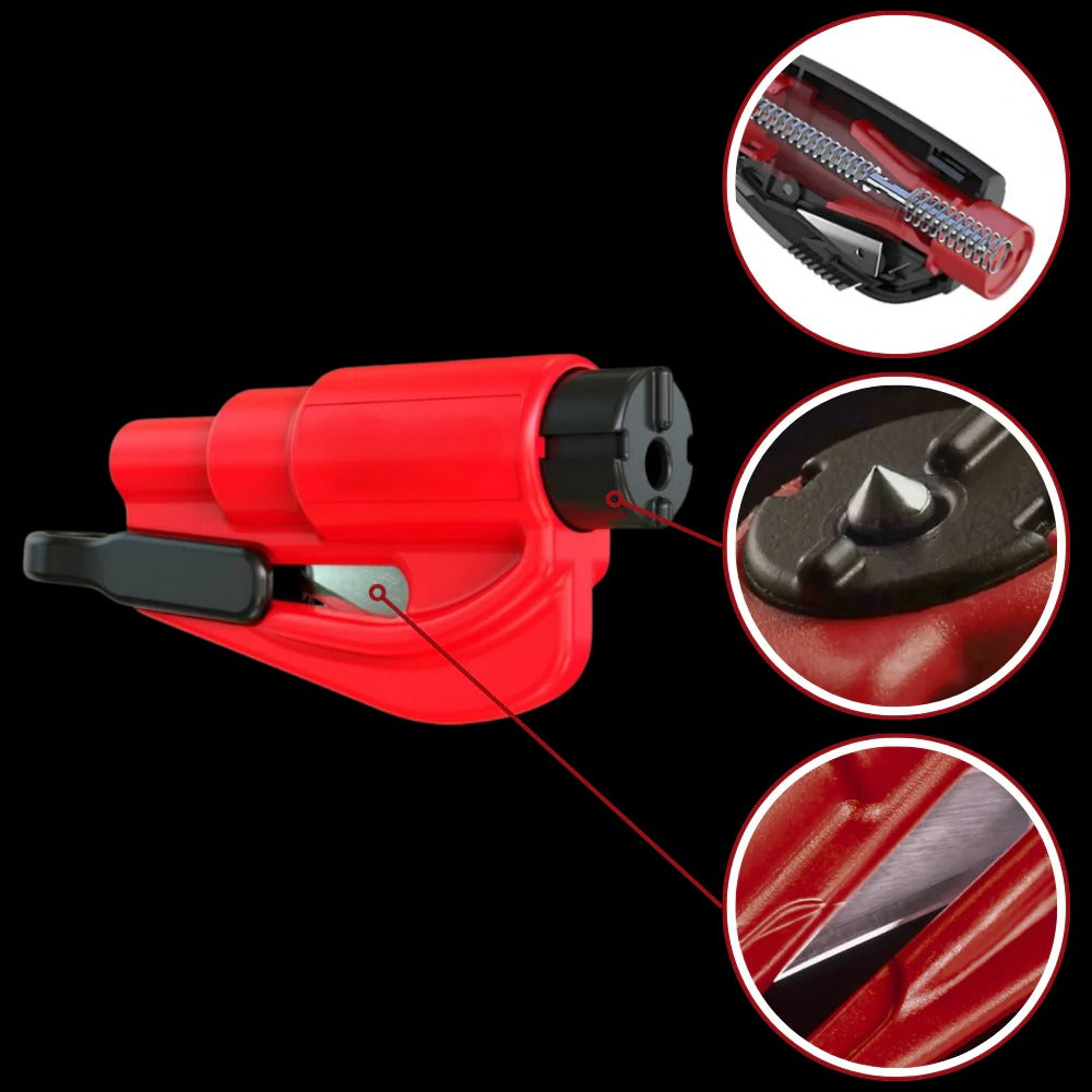 Ultimate 2-in-1 Vehicle Escape Tool