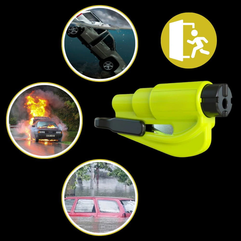 Ultimate 2-in-1 Vehicle Escape Tool