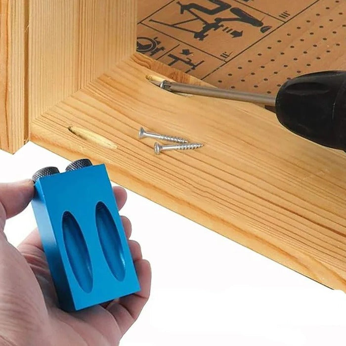 Precision Wood Joint Drilling Guide Tool