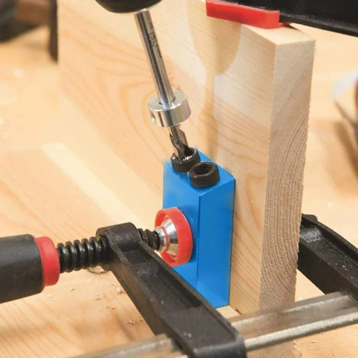Precision Wood Joint Drilling Guide Tool
