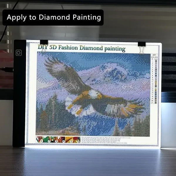 Portable A4 LED Light Pad for Creative Projects