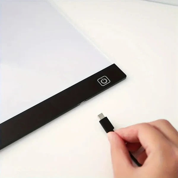 Portable A4 LED Light Pad for Creative Projects