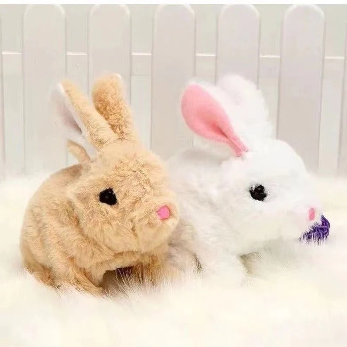 Engaging Hopping Bunny Plush Companion