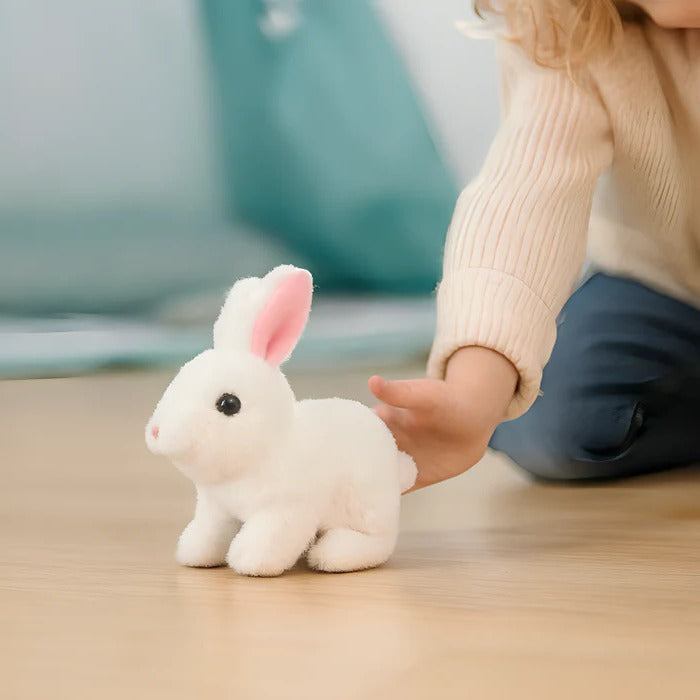 Engaging Hopping Bunny Plush Companion