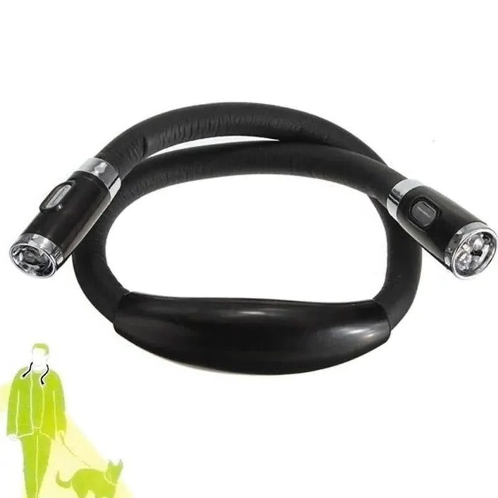 Neck-Worn LED Light for Hands-Free Illumination