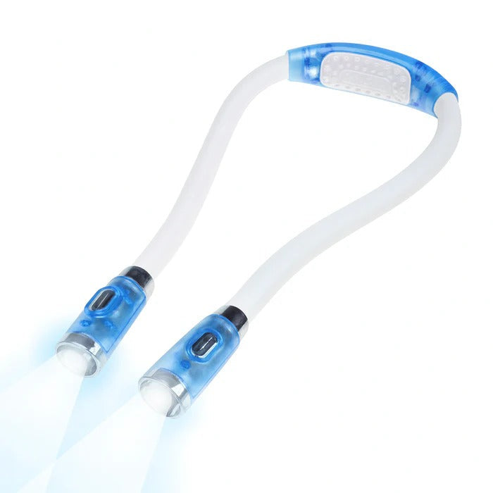 Neck-Worn LED Light for Hands-Free Illumination