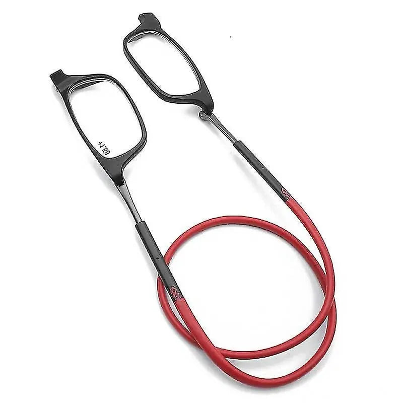 MagnetEase Clip-On Reading Glasses – Versatile Readers with Neck Loop