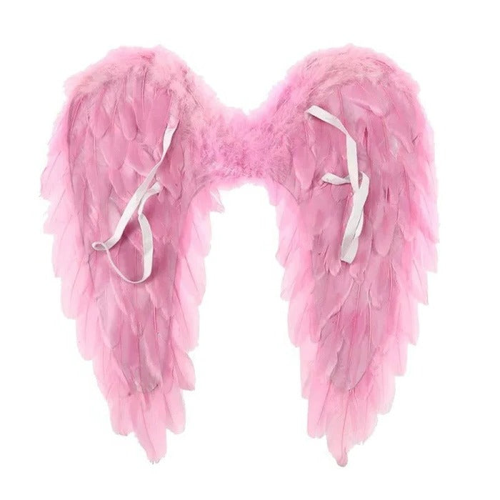 Elegant Feathered Costume Wings for Celebrations and Performances