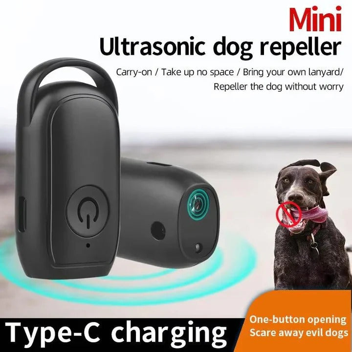 PawGuard Ultrasonic Canine Deterrent – Compact 10-Yard Range Device