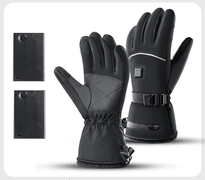 Winter-Ready Heated Gloves for Motorcycle Enthusiasts